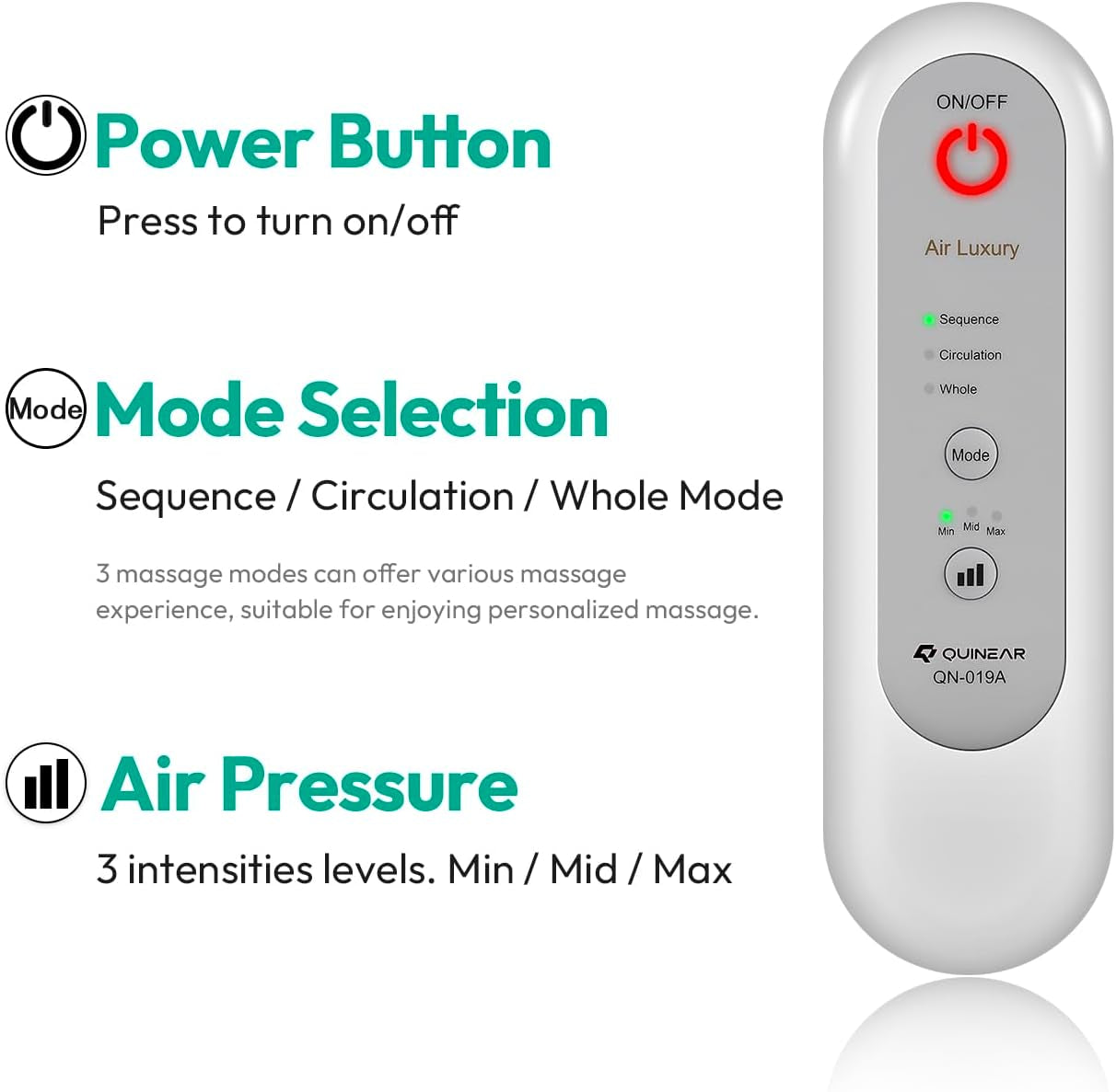 Full-Leg Air Compression Massager