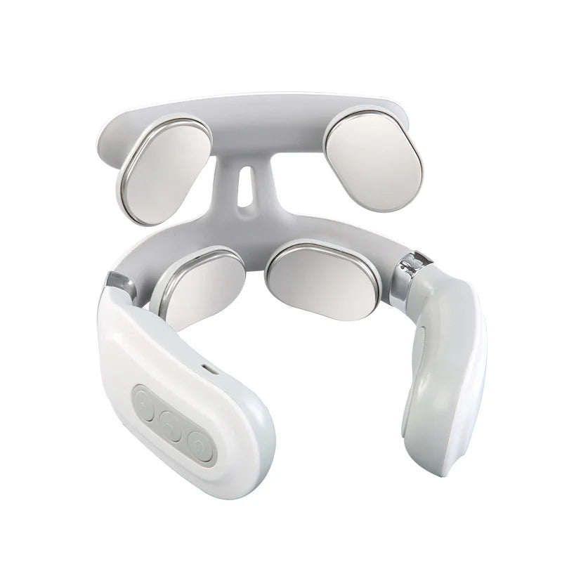 4-Head Heated Neck Massager