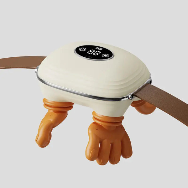 Heated Shoulder & Neck Massager with Heat - White