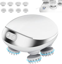 5 in 1 Electric Scalp Massager, Portable Heated Head Hair Massager with 88 Kneading Nodes, 2 Massage Styles, 3 Speed Modes for Hair Growth, Stress Relief and Deep Clean, Gifts for Women Men view 1