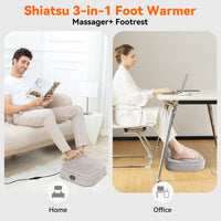 Shiatsu Foot Massager with Heat – Foot Warmer for Blood Circulation & Pain Relief view 3