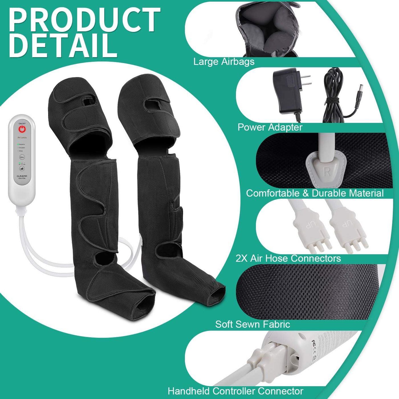 Full-Leg Air Compression Massager