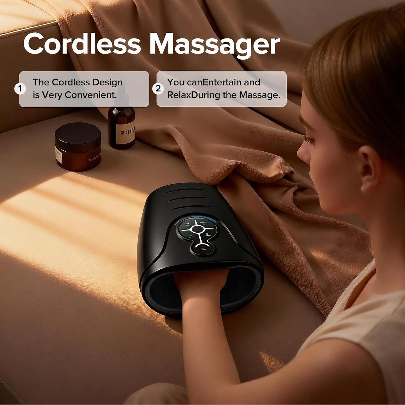 Heated Compression Hand Massager