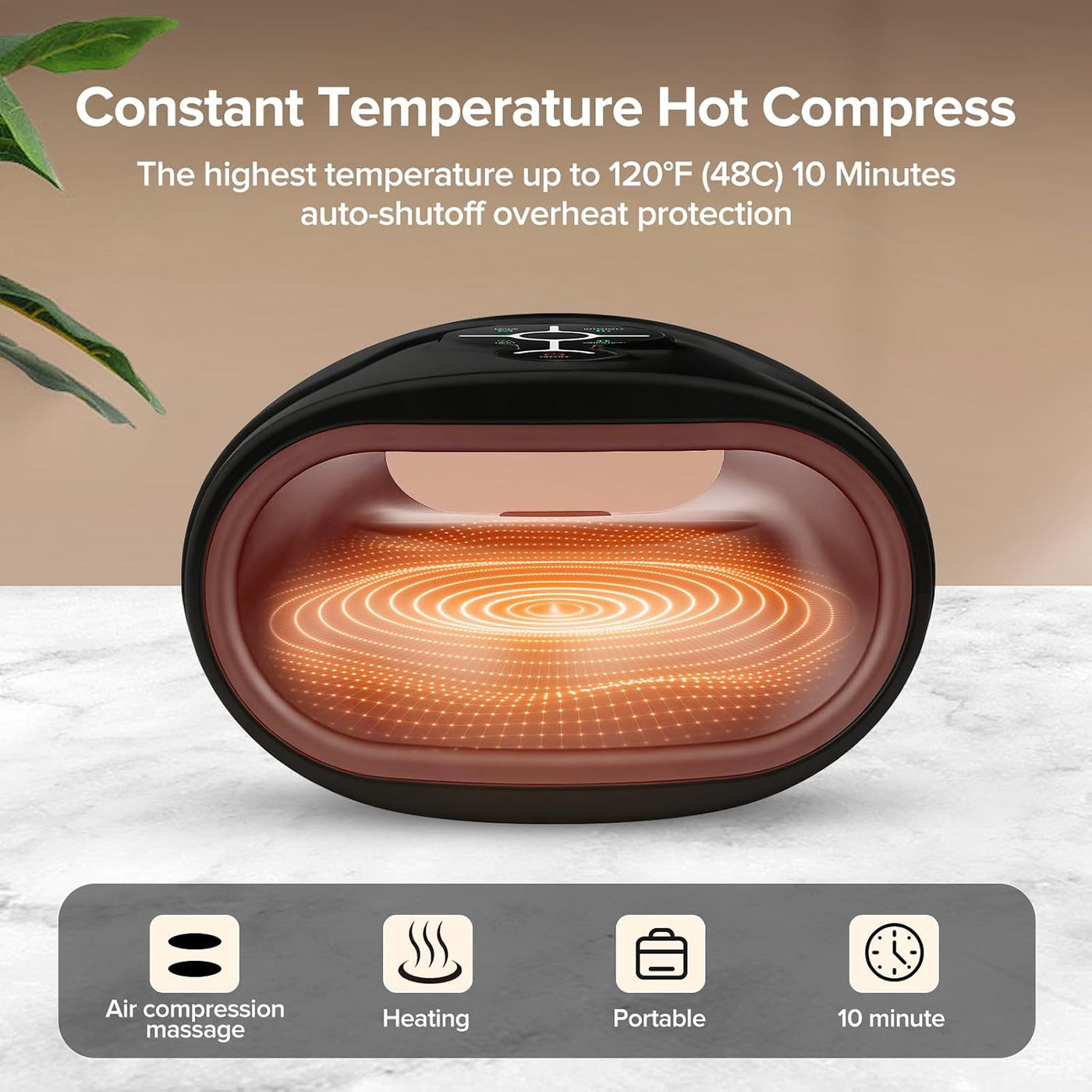 Heated Compression Hand Massager