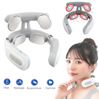 4-Head Heated Neck Massager view 3