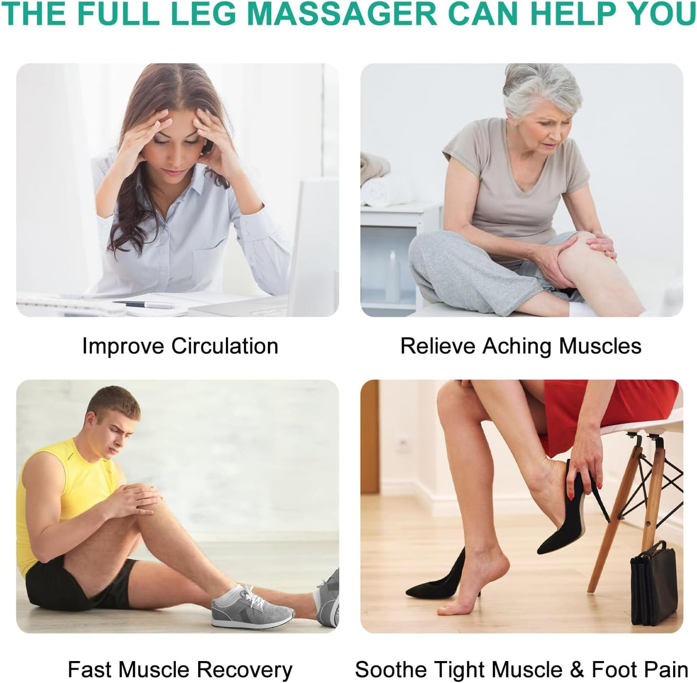 Full-Leg Air Compression Massager
